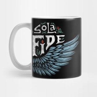 sola fide, by faith alone - ephesians 2:8 Mug